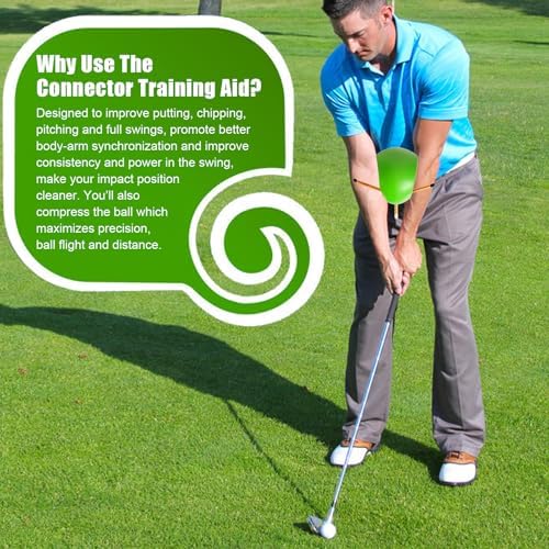 The Connector Golf Training Aid, Golf Connection Ball - Image 4