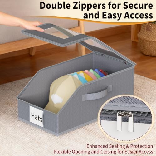 Stackable Hat Storage, Hat Organizer, Baseball Cap Organizer, Quick Access - Image 5