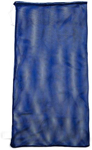 Champion Sports Mesh Equipment Bag – Heavy-Duty Nylon Drawstring Bag by ChampionSports