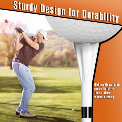 Professional Plastic or Wood or Rubber Golf Tees, Enhanced Durability & - Image 3