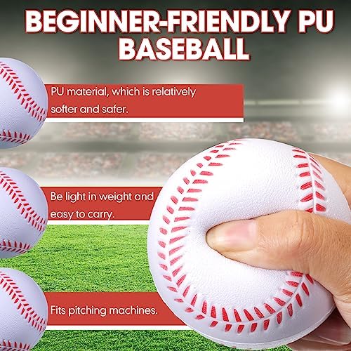 Wettarn 36 Pcs Foam Baseball Bulk Soft Baseball - Image 3