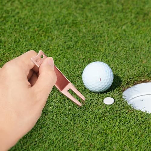 3 Pcs Metal Golf Divot Repair Tool Bending Golf Divot Fork Portable Fairway - Image 4
