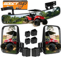 Golf Cart Mirrors, Universal Panoramic Golf Cart Rear View Mirror & No Drilling by Unknown