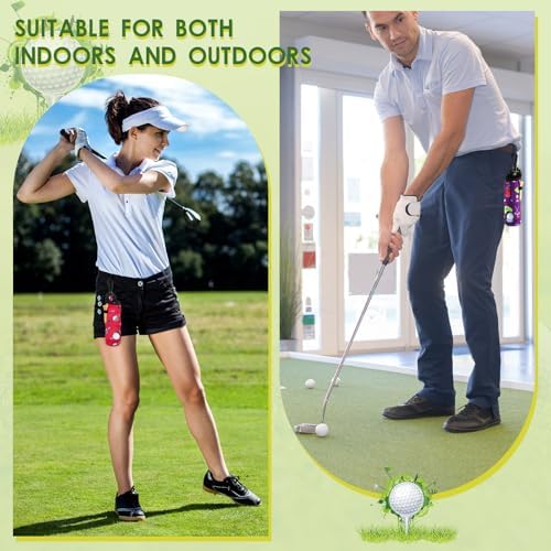 WILLBOND 48 Pcs Golf Ball Carry Bag Tee Holder, 24 Colors - Image 6