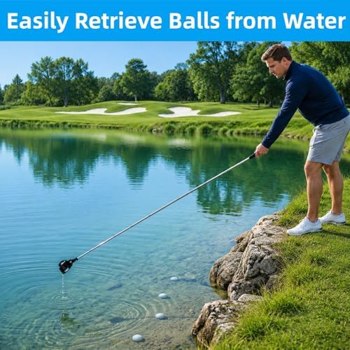 AVLA 2 Pack Golf Ball Retriever, Pro Auto-Lock Golf Ball Grabber Telescopic - Image 6