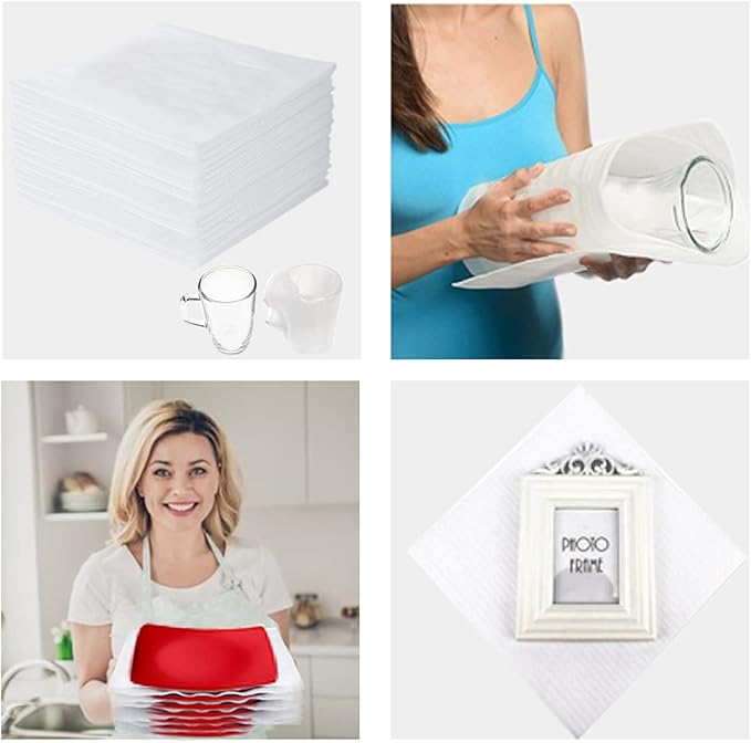 14"X14"Foam Sheets, Cushion Foam Pouch for Moving and Storing, Convenient to Use, Making Packaging and Transportation Easier,Best Packaging Material