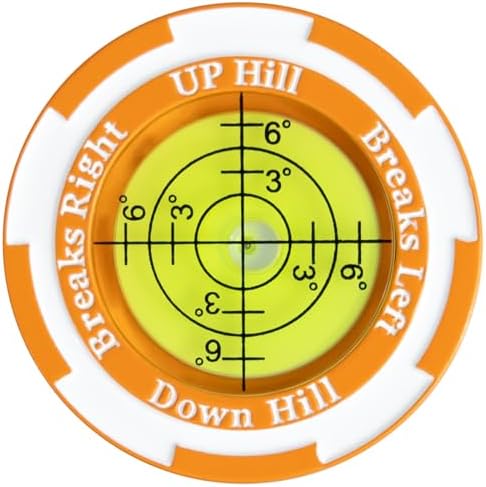 Golf Ball Marker with Bubble Level by Quany+Life