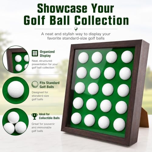 Lewtemi Golf Balls Display Case Frame - Image 6