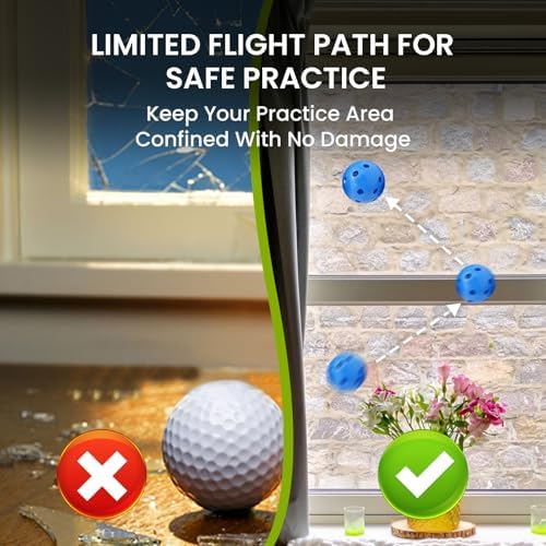 FINGER TEN Practice Golf Balls Limited Flight Training - Image 4