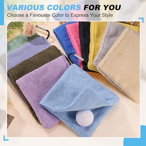 Small Microfiber Golf Towel, Pocket Golf Ball Towel - Image 4