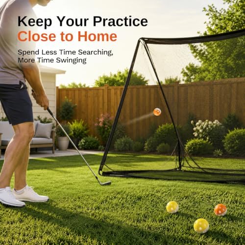 Wear-Resistant Practice Golf Balls, High Visibility - Image 2