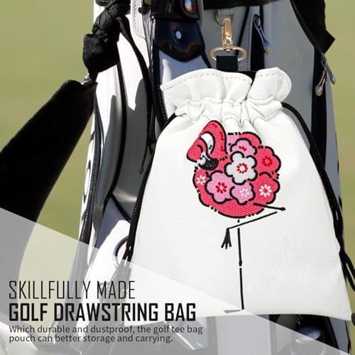 Skull Golf Valuables Pouch Bag - Image 4