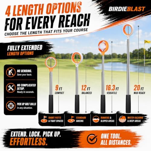 Professional Golf Ball Retriever Telescopic - Image 5