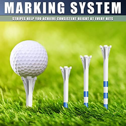 CHAMPKEY Advanced 5-Prong Plastic Golf Tees 120 or 100 Pack - Image 6