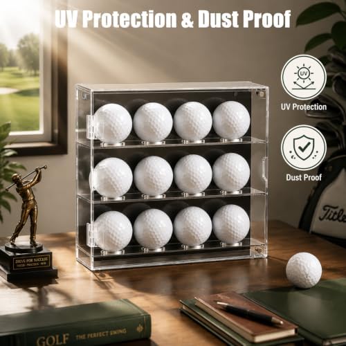 Golf Ball Display Case with Door - Image 5