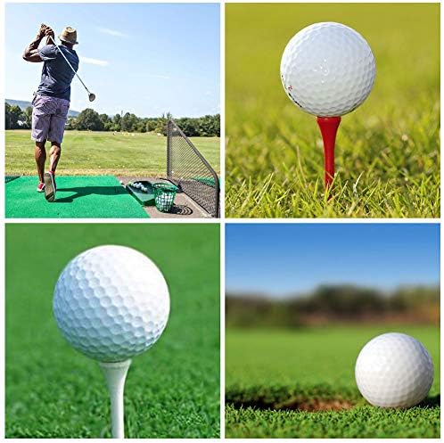 THIODOON Golf Tees Professional Natural Wood Golf Tees Pack of 100, Golfing - Image 5