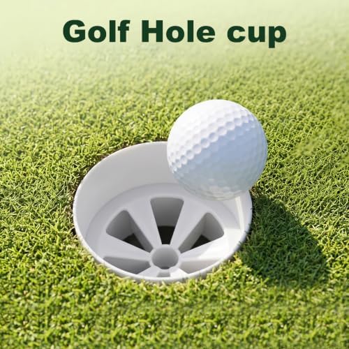 3 Sets Golf Hole Cup with Cover, Golf Cups - Image 3