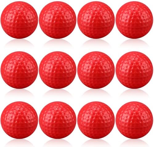 12 Pcs Foam Golf Practice Balls Soft Foam Balls by Unknown
