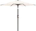 7.5FT Patio Umbrella Table Market Umbrella w/Tilt and Crank, Heavy-Duty Outdoor by AreShark