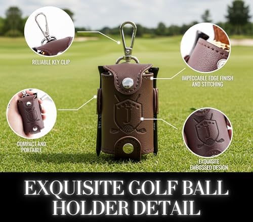 Golf Gifts for Men Ball & Tee Holder - Image 4