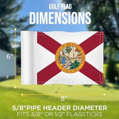 Florida State Mini Golf Flag, 6 x 8 in - Image 5