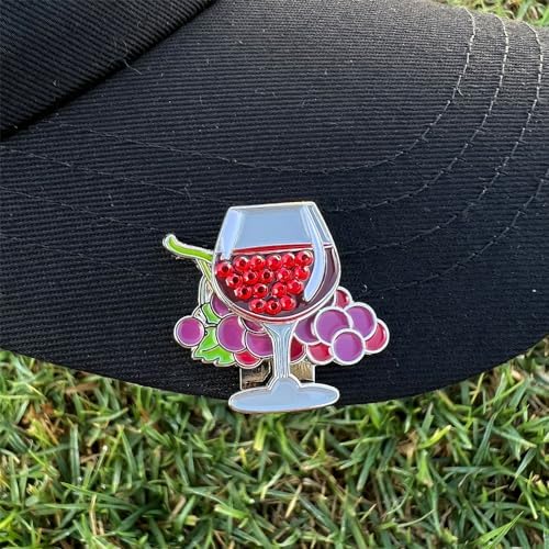 Giggle Golf Happy Hour Bling Golf Ball Marker - Image 3