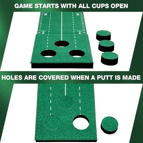 Wekin Indoor Putting Green Game Set - Image 4