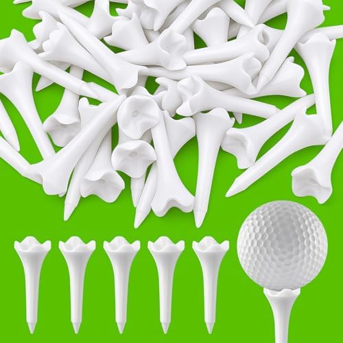 50PCS Plastic Golf Tees, 1-1/2‘’ Short Golf Tees by Unknown