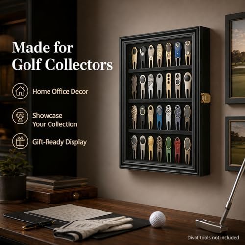 Silipull 40 Golf Divot Tool Display Case Wall Mount - Image 4