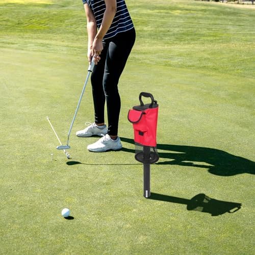 Golf Ball Retriever Red Collector Tube, Easy Assembly Portable - Image 6