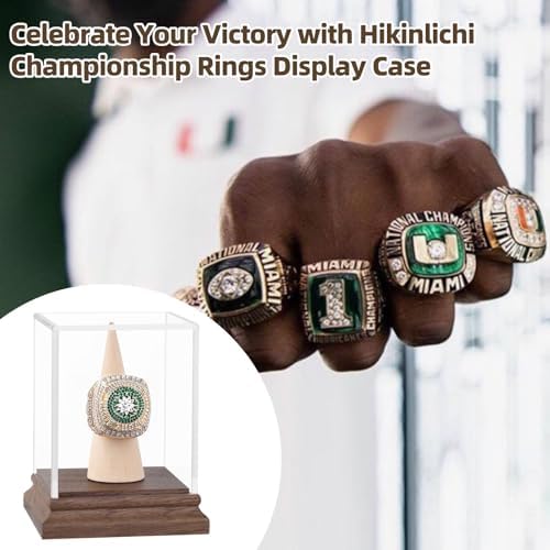 Championship Ring Display Case Baseball Softball Football Ring Holder Wanult - Image 4