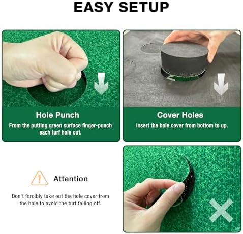 Wekin Golf Indoor Putting Green Mat - Image 6