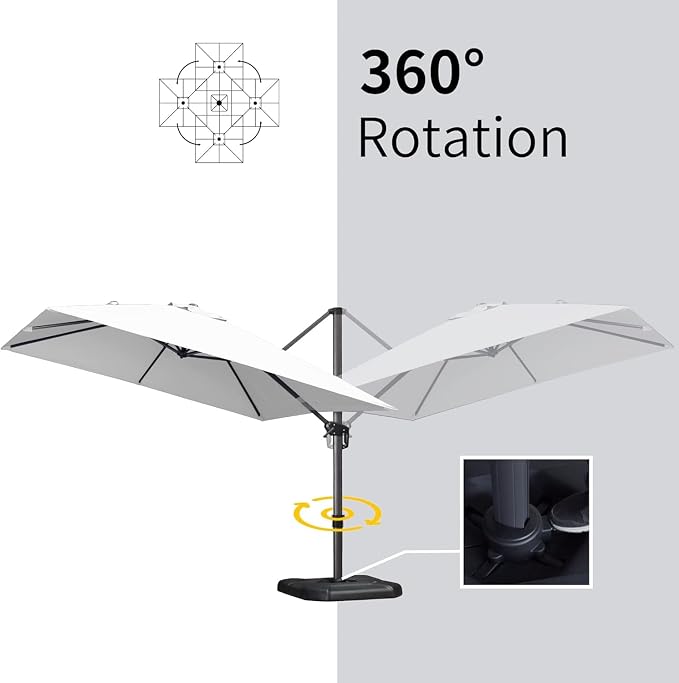 PURPLE LEAF Patio Umbrella - Image 7