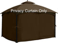 ABCCANOPY Universal Gazebo Replacement Curtain 10'x12' by ABCCANOPY