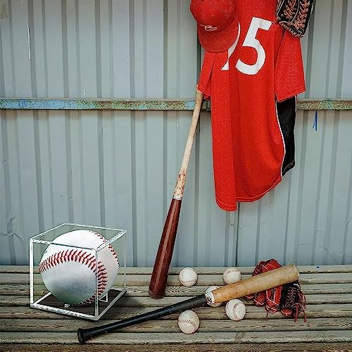 Danodoi UV Protected Clear Acrylic Baseball Display Cube - Image 4