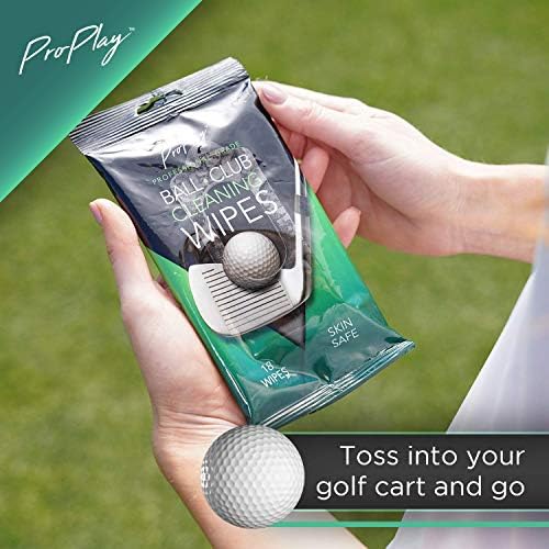 ProPlay Ball & Club Cleaning Wipes | Powerful Cleaner Removes Dirt, and Sand | - Image 3