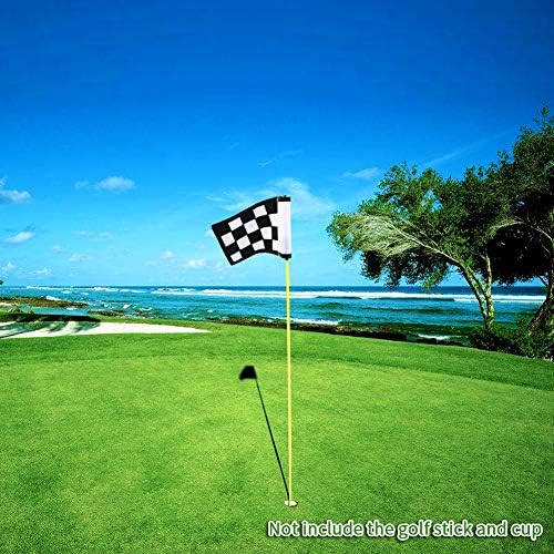 Golf Flag, Solid Nylon and Checkered Training Flags - Image 7