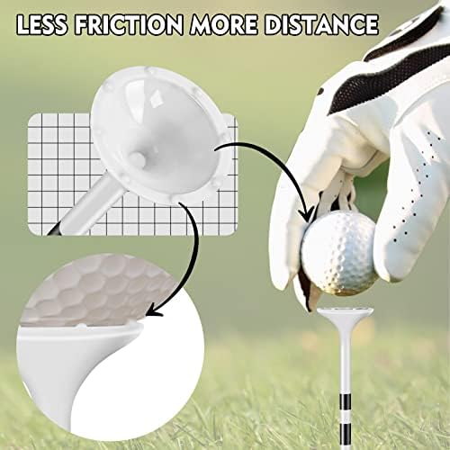 Golf Tees Plastic, Unbreakable Golf Tee 3 1/4" - Image 2