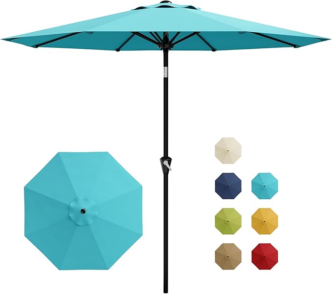 GarveeLife 9FT Umbrella Outdoor Patio, Pool Umbrella by GarveeLife