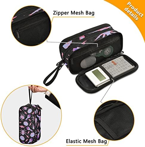ZAZYXTJ Witch Spider Pencil Case Large Capacity Pencil Pouch - Image 2