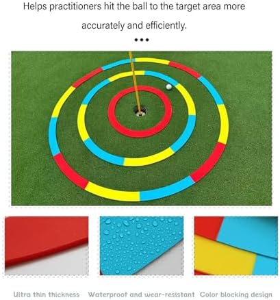 3Pcs Golf Putting Target Circle, Silicone Waterproof Portable Golf Chipping - Image 2