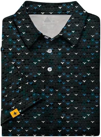 ZITY Mens Golf Polo Shirts Short Sleeve UPF 50+ Moisture Wicking Tshirt - Image 7
