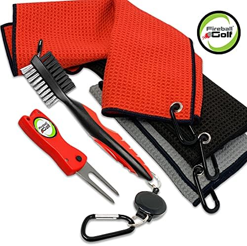 Fireball Golf Towel Gifts and Accessories Set - Image 5