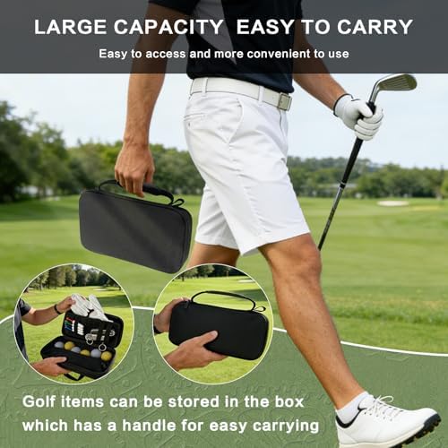 Golf Glove Case with Shaper – Portable Golf Accessory Bag - Image 5