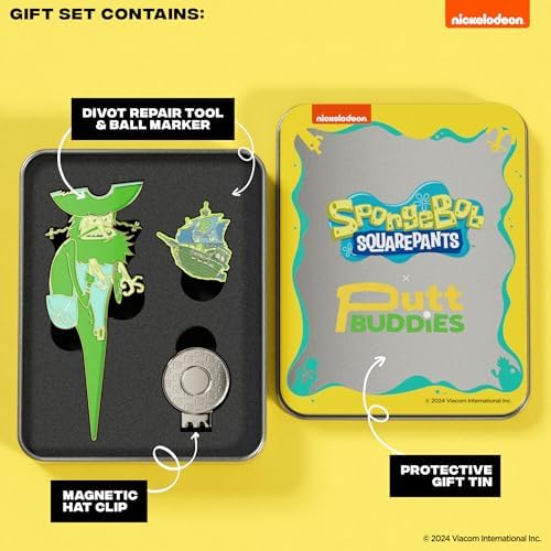 Spongebob Squarepants Spongebob Flying Dutchman Divot Tool and Ball Marker – - Image 2