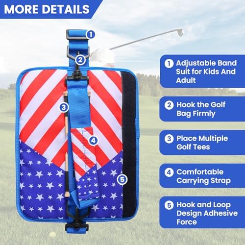 FINGER TEN Mini Golf Bag for 3-7 Clubs - Image 2