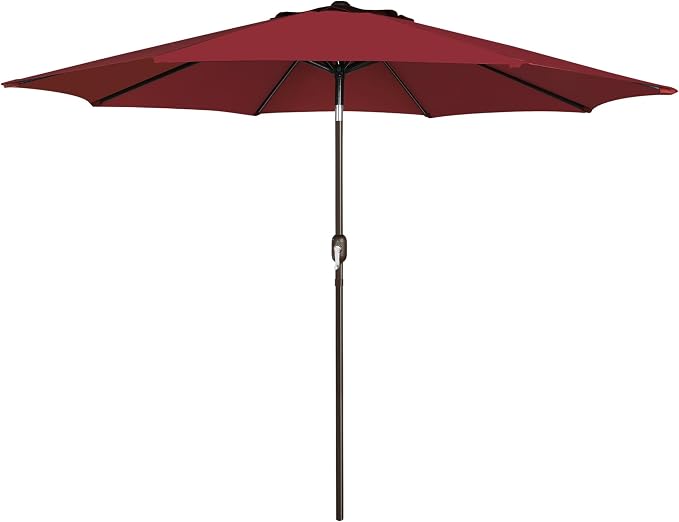 9' Outdoor Patio Umbrella, Outdoor Table Umbrella, Yard Umbrella, Market by Blissun