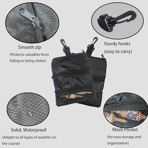 Portable Golf Ball Storage Bag, Suitable - Image 4