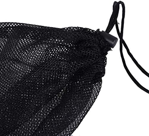 iBasingo 10pcs/lot Black Mesh Bag Nylon Sack Durable Drawstring Net Bag Small - Image 5