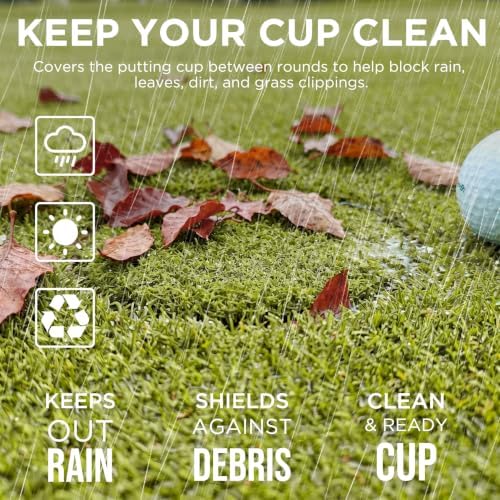 KINGTOP Stainless Steel Golf Hole Cup Covers - Image 5